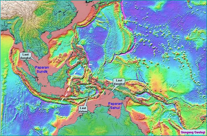 Sunda Land, atlantis indonesia map